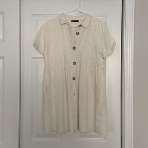 Zara beach coverup dress